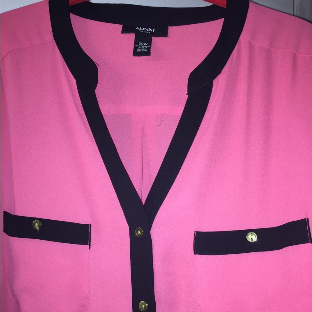 Alfani Blouse in Raspberry 💕 - Picture 4 of 7